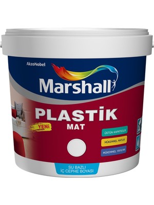 Marshall Plastik Mat Silinebilir Iç Cephe Boyası 2,5 Lt