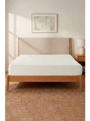 Soley Valeron | %100 Pamuk Saten Tek Kişilik Lastikli Çarşaf | 100X200 cm