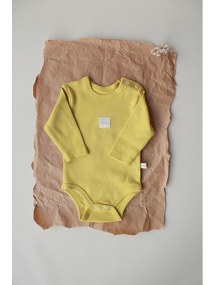 Oh la la Koala For Little Ones Yeşil Basic Etiketli Uzun Kollu Body