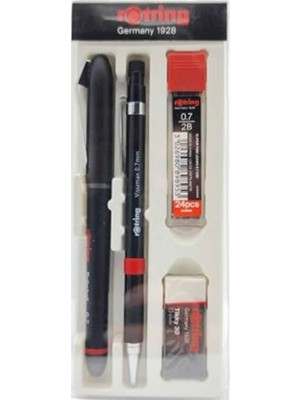 Rotring Ofis Seti Visumax Versatil Kalem 0,7 Mm + Roller Kalem Siyah RO-OFISSET-S