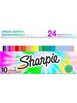 Sharpie Permanent Markör Kalem Fine/Uf Karışık 24 Renk Set 2180834