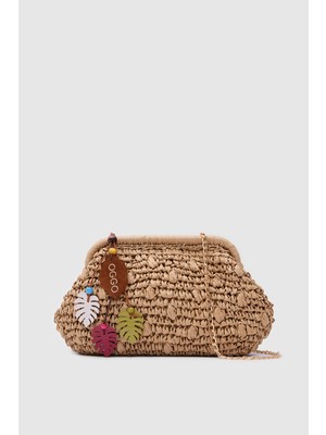 Oggo Hasır Small Clutch & Çapraz Çanta