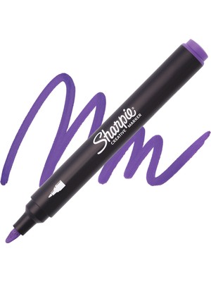 Sharpie Akrilik Markör Kalem Yuvarlak Uç Lila Sh-2218114 (6 Lı Paket)