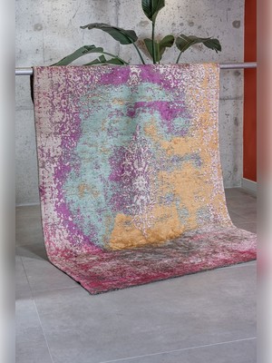 Apex Halı Paspartu 1921 Multi Yumuşak Dokulu Renkli Özel Tezgah Halısı Yeni Ürün