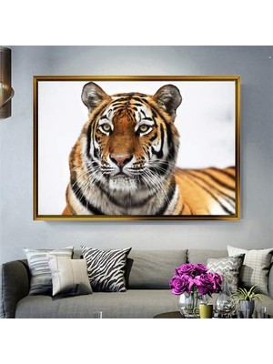 Giyense Altın Çerçeveli Dekoratif Tablo RG455