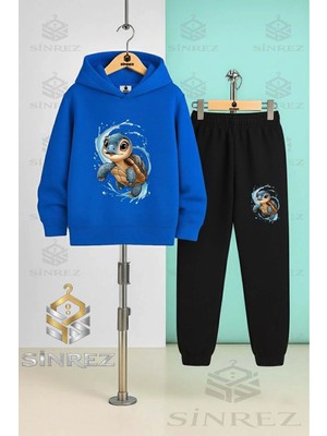 Çocuk Unısex Karette Karetta Su Icınde Kapşonlu Eşofman Takımı