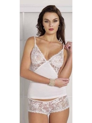 Pierre Cardin Penye Dantelli Şort Külot Takım 361 Siyah