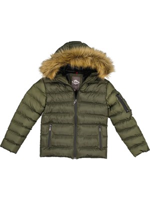Lee Cooper Manno Erkek Çocuk Mont Haki