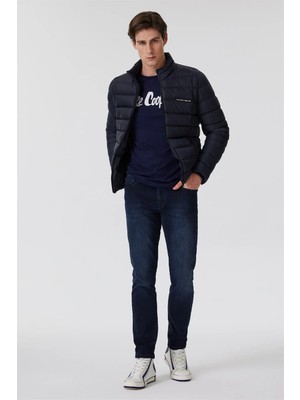 Lee Cooper James Erkek Şişme Mont Lacivert