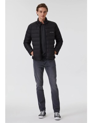 Lee Cooper James Erkek Şişme Mont Siyah