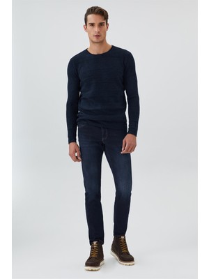 Lee Cooper Holden Erkek O Yaka Kazak Lacivert
