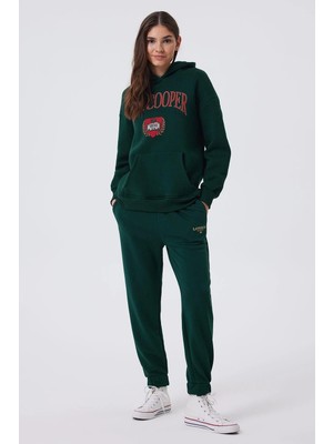 Lee Cooper Eşofman Alt, M, Zümrüt Yeşili