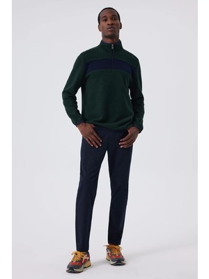 Lee Cooper Poys Erkek Sweatshırt Yeşil