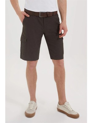 Lee Cooper Man 1 Erkek %100 Pamuk Şort Haki