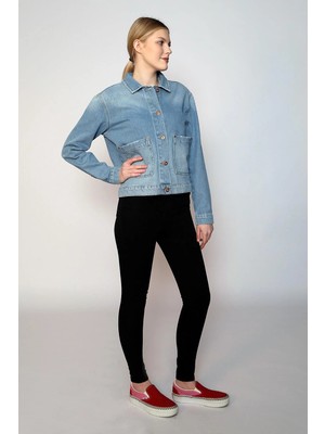 Lee Cooper Mavi Kadın Denim Ceket 242 Lcf 131005 Lında Denım