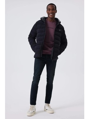 Lee Cooper Bors Erkek Şişme Mont Siyah