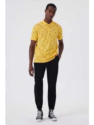 Lee Cooper Jogger Normal Bel Rahat Kesim Bilekte Lastikli Paça Siyah Erkek Pantolon