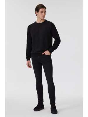 Lee Cooper Newdıagonal Erkek Sweatshırt Siyah