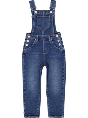 Lee Cooper Lola Kız Çocuk Jean Salopet Siyah