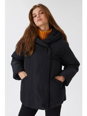 Lee Cooper Meley Kadın Mont Siyah