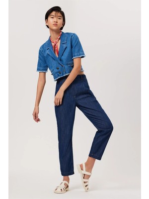 Lee Cooper Kadın Denim Ceket M Beden Denim Renk ve Özelliklerle Modern Görünüm