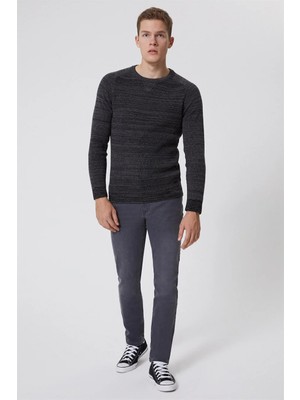 Lee Cooper Jagger Normal Bel Dar Kesim Düz Paça Gri Erkek Jean Pantolon