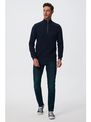 Lee Cooper Dylen Erkek Sweatshırt Lacivert