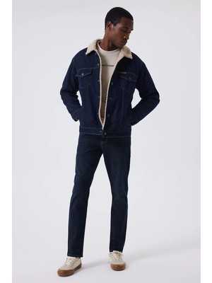 Lee Cooper Jagger Normal Bel Dar Kesim Düz Paça Mavi Erkek Jean Pantolon