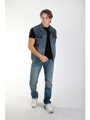 Lee Cooper Erkek Yelek 242 Lcm 135001 Men Denım