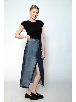 Lee Cooper Rays Kadın Jean Etek