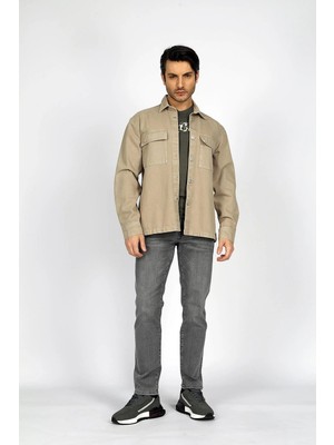 Lee Cooper Regular Fit Vizon Erkek Ceket 242 Lcm 231001 Karela Vızon