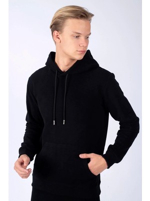 Lee Cooper Zebrar Erkek Sweatshırt Siyah