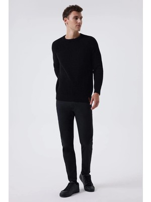 Lee Cooper O Yaka Regular Fit Siyah Erkek Kazak 241 Lcm 241033 Albert Sıyah