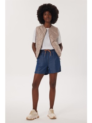 Lee Cooper Yüksek Bel Regular Fit Kadın Denim Şort 232 Lcf 121026 Nancy 1 Denım