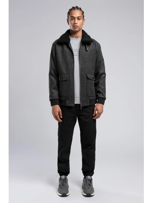 Lee Cooper Bert Erkek Mont Antrasit