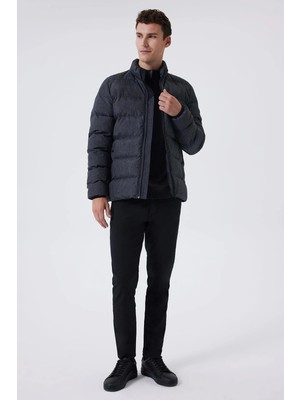 Lee Cooper Aret Erkek Şişme Mont Antrasit