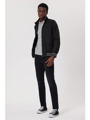 Lee Cooper Willard Erkek Dokuma Mont Siyah