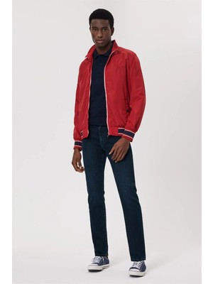 Lee Cooper Willard Erkek Dokuma Mont Kirmizi