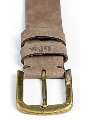 Lee Cooper Arex Erkek Deri Kemer Kahve