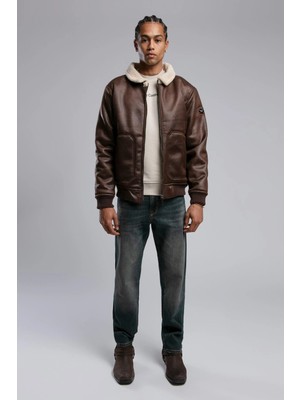Lee Cooper Kewin Erkek Nubuk Mont Kahverengi