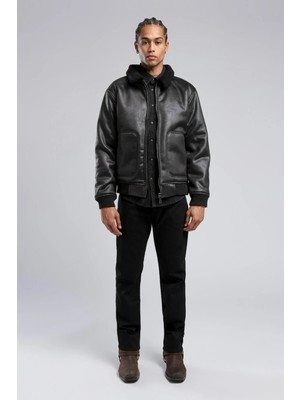 Lee Cooper Kewin Erkek Nubuk Mont Siyah