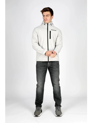 Lee Cooper New Neron Erkek Kapüşonlu Mont Gri