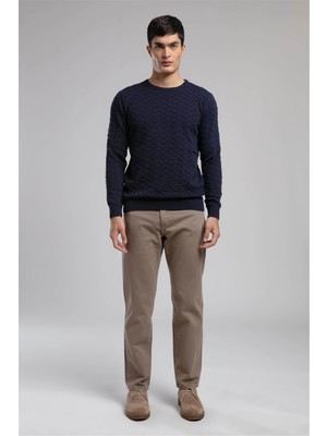 Lee Cooper Yuvarlak Yaka Regular Fit Lacivert Erkek Kazak 261 Lcm 241017 Jefta Lacivert