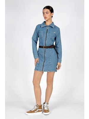 Lee Cooper Bella Kadın Jean Elbise
