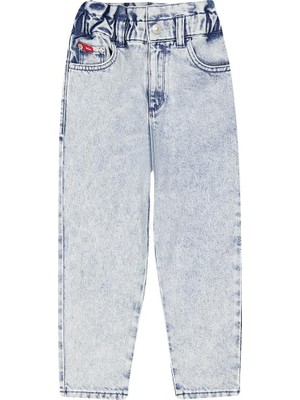 Lee Cooper Yüksek Bel Açık Mavi Kadın Denim Pantolon 241 Lcg 121001 Bella Lıght Blue