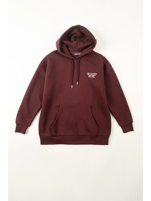 Lee Cooper Kindy Kadın Sweatshirt Bordo