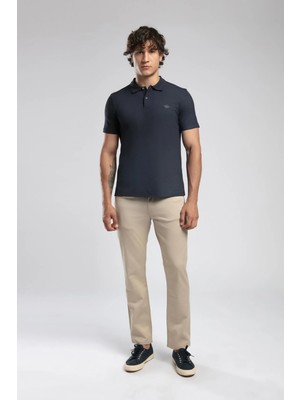 Lee Cooper Jagger Erkek Slım Straıght Dar Kesim Normal Bel Dokuma Pantolon Düz Paça Beyaz