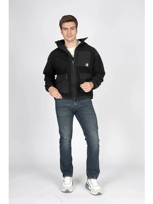 Lee Cooper Ewan Erkek Kapüşonlu Polar Mont