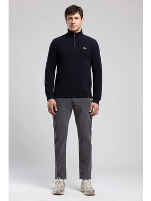 Lee Cooper Dik Yaka Lacivert Erkek Sweatshırt 261 Lcm 241069 Westorn Lacivert