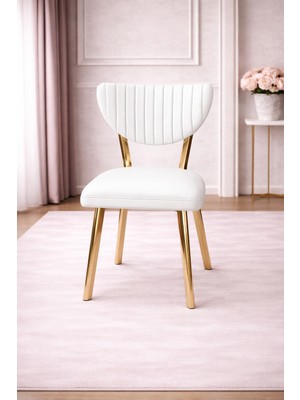 ProBella Elma Mutfak Sandalyesi Yemek Odası Bahçe Balkon Otel Restoran Kafe Sandalyesi